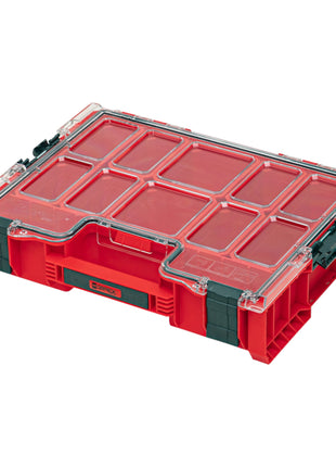 Qbrick System PRO Organizer 300 RED ULTRA HD empilable 452 x 358 x 110 mm 9 l IP54 avec 8 compartiments