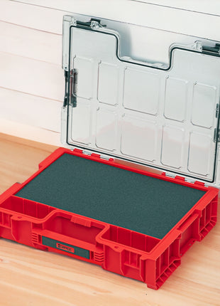 Qbrick System PRO 300 MFI RED ULTRA HD Organizer 452 x 358 x 110 mm 9 l stapelbar IP54