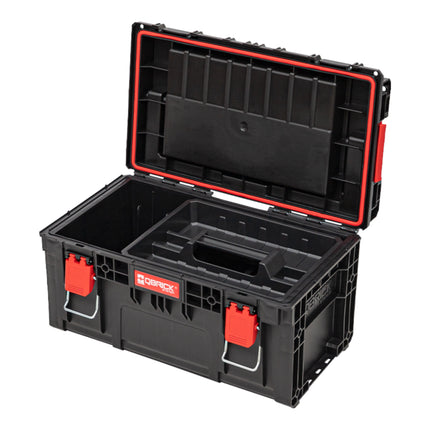 Qbrick System PRIME Toolbox 250 Expert avec organiseur empilable 535 x 327 x 277 mm 26l IP66 avec 10 séparateurs + 5 inlays