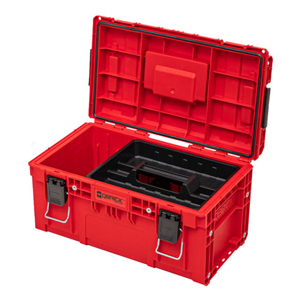 Qbrick System PRIME Toolbox 250 Vario RED ULTRA HD Niestandardowy, sztaplowany 535 x 327 x 271 mm 26l IP66 z 3 przegrodami