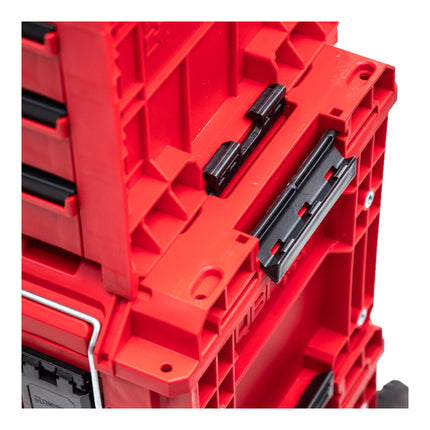 Qbrick System PRIME Toolbox 250 Vario RED ULTRA HD Niestandardowy, sztaplowany 535 x 327 x 271 mm 26l IP66 z 3 przegrodami