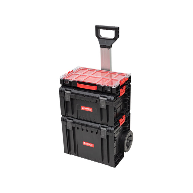 Qbrick System PRO Set 2 Tool Trolley Set + PRO Cart 2.0 + PRO Toolbox 2.0 + PRO Organiser 100 450 x 390 x 690 mm 52 l IP54