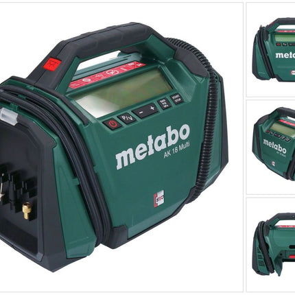 Metabo AK 18 Compresor multibatería 18 V 11 bar Solo ( 600794850 ) - sin batería, sin cargador