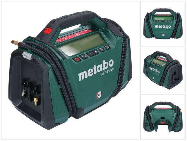 Metabo AK 18 Compresor multibatería 18 V 11 bar Solo ( 600794850 ) - sin batería, sin cargador