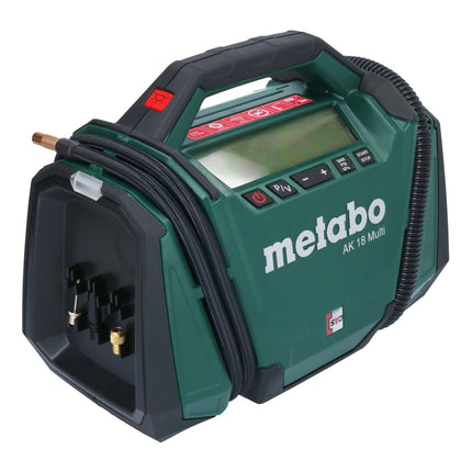 Metabo AK 18 Compresor multibatería 18 V 11 bar Solo ( 600794850 ) - sin batería, sin cargador