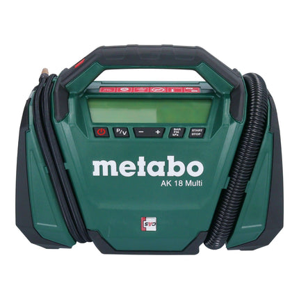 Metabo AK 18 Compresor multibatería 18 V 11 bar Solo ( 600794850 ) - sin batería, sin cargador