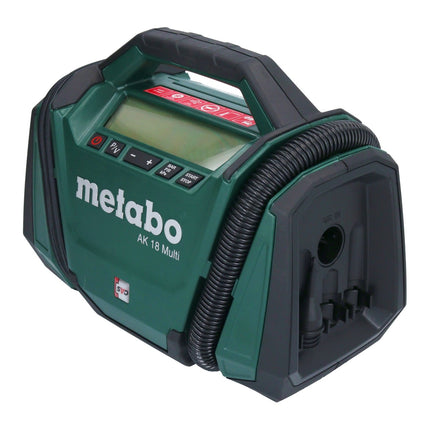 Metabo AK 18 Compresor multibatería 18 V 11 bar Solo ( 600794850 ) - sin batería, sin cargador