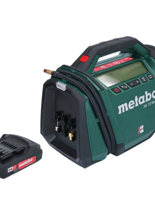 Metabo AK 18 Multi Akku Kompressor 18 V 11 bar + 1x Akku 2,0 Ah - ohne Ladegerät