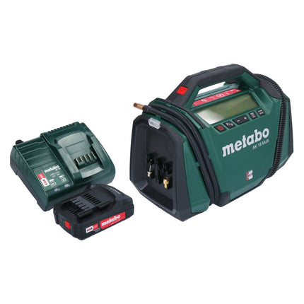 Metabo AK 18 Multi cordless compressor 18 V 11 bar + 1x rechargeable battery 2.0 Ah + charger