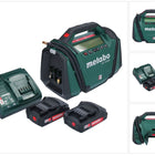 Metabo AK 18 Multi compresor sin cable 18 V 11 bar + 2x 2,0 Ah batería + cargador