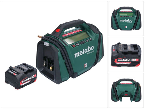 Compressore a batteria Metabo AK 18 Multi 18 V 11 bar + 1x batteria ricaricabile 4,0 Ah - senza caricatore