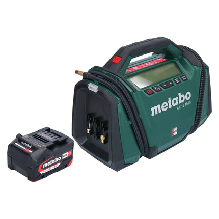 Metabo AK 18 Multi cordless compressor 18 V 11 bar + 1x battery 4.0 Ah - without charger
