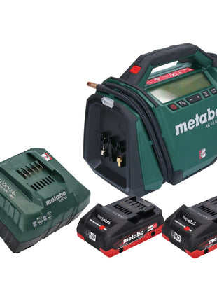 Metabo AK 18 Multi Akku Kompressor 18 V 11 bar + 2x Akku 4,0 Ah + Ladegerät