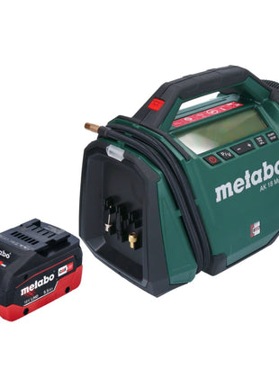 Metabo AK 18 Compresor multibatería 18 V 11 bar + 1x batería 5,5 Ah - sin cargador