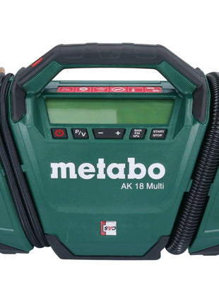 Compresseur Metabo AK 18 Multi batterie 18 V 11 bar + 1x batterie 5,5 Ah - sans chargeur