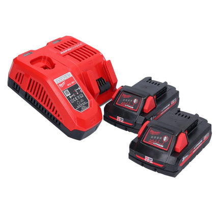 Milwaukee M18 ONEFPRT-302X Riveteuse sans fil 18 V 20 kN Brushless + 2x batterie 3,0 Ah + chargeur + HD Box