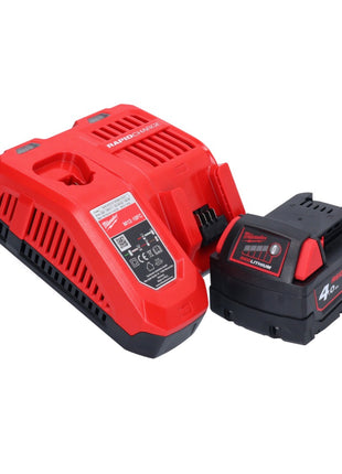 Riveteuse aveugle sur batterie Milwaukee M18 ONEFPRT-401X 18 V 20 kN sans balais + 1x batterie 4,0 Ah + chargeur + boîtier HD