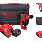 Remachadora sin cable Milwaukee M18 ONEFPRT-501X 18 V 20 kN sin escobillas + 1x batería recargable 5,0 Ah + cargador + caja HD