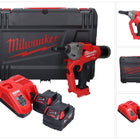 Milwaukee M18 ONEFPRT-502X cordless blind riveter 18 V 20 kN brushless + 2x rechargeable battery 5.0 Ah + charger + HD box