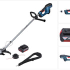 Bosch GFR 18V-23 Desbrozadora profesional 18 V 230 mm sin escobillas + 1x batería 4,0 Ah - sin cargador