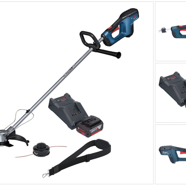 Bosch GFR 18V-23 Professional Akku Freischneider 18 V 230 mm Brushless + 1x Akku 4,0 Ah + Ladegerät