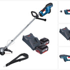 Bosch GRT 18V-33 Professional Akku Rasentrimmer 18 V 330 mm Brushless + 2x Akku 4,0 Ah + Ladegerät