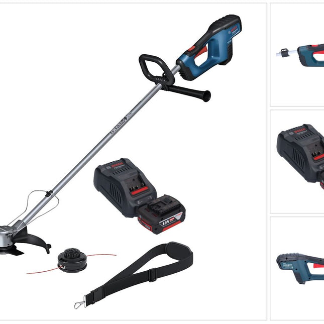 Bosch GFR 18V-23 Professional Akku Freischneider 18 V 230 mm Brushless + 1x Akku 5,0 Ah + Ladegerät