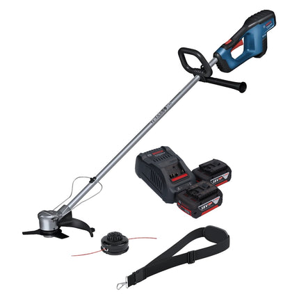 Bosch GFR 18V-23 Desbrozadora profesional sin cable 18 V 230 mm sin escobillas + 2x batería 5,0 Ah + cargador