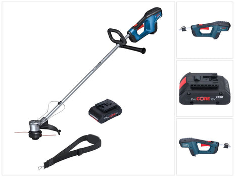 Tagliabordi a batteria GRT 18V-33 Professional Bosch 18 V 330 mm Brushless + 1x batteria ProCORE 4.0 Ah - senza caricabatterie