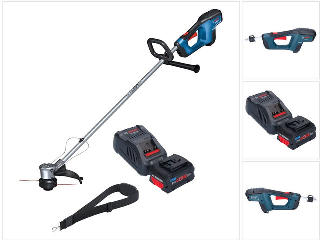 Bosch GRT 18V-33 Cortacésped profesional sin cable 18 V 330 mm sin escobillas + 1x batería ProCORE 8,0 Ah + cargador
