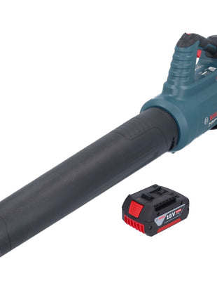 Bosch GBL 18V-750 Professional Akku Gebläse 18 V BITURBO Brushless + 1x Akku 4,0 Ah - ohne Ladegerät