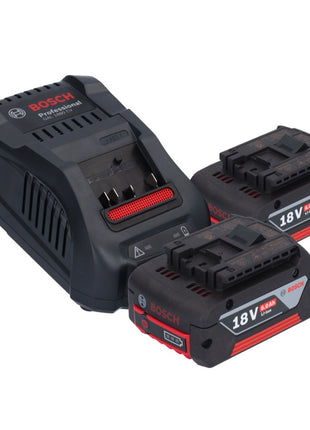 Bosch GBL 18V-750 Professional Akku Gebläse 18 V BITURBO Brushless + 2x Akku 6,0 Ah + Ladegerät