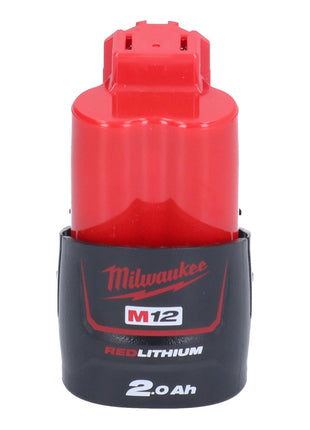 Milwaukee M12 FHIR14LR-201 batterie cliquet haute vitesse 12 V 47 Nm 1/4" brushless + 1x batterie 2,0 Ah - sans chargeur