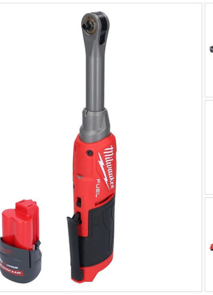 Milwaukee M12 FHIR14LR-251 Akku Hochgeschwindigkeits Ratsche 12 V 47 Nm 1/4" Brushless + 1x Akku 2,5 Ah - ohne Ladegerät