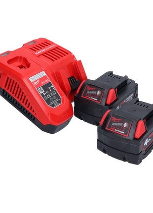 Milwaukee M18 ONEFHIWF1-402X Akku Schlagschrauber 18 V 2033 Nm 1″ Brushless + 2x Akku 4,0 Ah + Ladegerät + HD Box