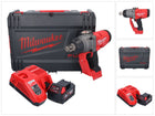 Milwaukee M18 ONEFHIWF1-501X Akku Schlagschrauber 18 V 2033 Nm 1″ Brushless + 1x Akku 5,0 Ah + Ladegerät + HD Box