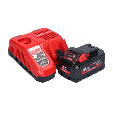 Milwaukee M18 ONEFHIWF1-801X Akku Schlagschrauber 18 V 2033 Nm 1″ Brushless + 1x Akku 8,0 Ah + Ladegerät + HD Box