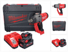 Milwaukee M18 ONEFHIWF1-802X akumulatorowy klucz udarowy 18 V 2033 Nm 1″ bezszczotkowy ( 4933459733 ) + 2x akumulator 8,0 Ah + ładowarka + pudełko HD