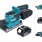 Makita DBO 381 F1U Akku Schwingschleifer 18 V 93 x 185 mm Brushless + 1x Akku 3,0 Ah - ohne Ladegerät