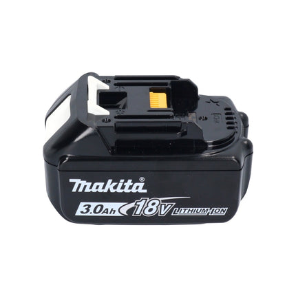 Makita DBO 381 F1U 18 V 93 x 185 mm Levigatrice vibrante a batteria senza spazzole + 1 batteria da 3,0 Ah - senza caricabatterie