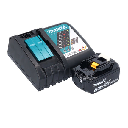 Makita DBO 381 RM1U 18 V 93 x 185 mm Vibrofinitrice a batteria senza spazzole + 1x batteria 4,0 Ah + caricabatterie