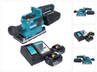 Makita DBO 381 RGU Akumulatorowa szlifierka oscylacyjna 18 V 93 x 185 mm bezszczotkowa + 2x akumulator 6,0 Ah + ładowarka