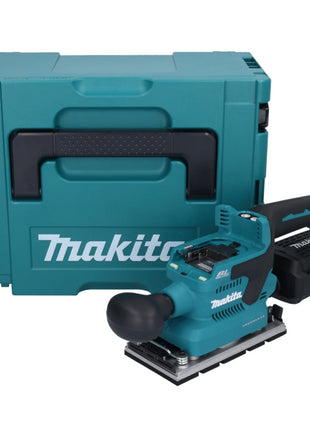 Makita DBO 381 ZJU Akku Schwingschleifer 18 V 93 x 185 mm Brushless + Makpac - ohne Akku, ohne Ladegerät