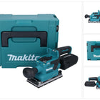 Makita DBO 381 ZJU Akku Schwingschleifer 18 V 93 x 185 mm Brushless + Makpac - ohne Akku, ohne Ladegerät