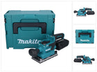 Makita DBO 381 ZJU Akku Schwingschleifer 18 V 93 x 185 mm Brushless + Makpac - ohne Akku, ohne Ladegerät