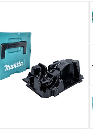 Maleta del sistema Makita Makpac 4 395 x 295 x 315 mm + inserto adecuado para DGA 511 / 513 / 514 / 515 / 517 / 519 y DHR 243