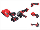 Amoladora angular a batería Milwaukee M18 FSAG125X-302 18 V 125 mm sin escobillas + 2x baterías 3,0 Ah + cargador