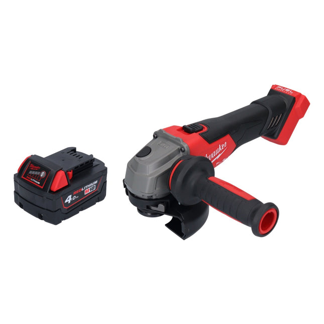 Milwaukee M18 FSAG125X-401 Amoladora angular sin cable 18 V 125 mm sin escobillas + 1x batería 4.0 Ah - sin cargador