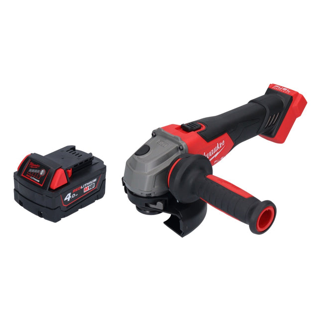 Milwaukee M18 FSAG125X-401 Cordless angle grinder 18 V 125 mm brushless + 1x battery 4.0 Ah - without charger