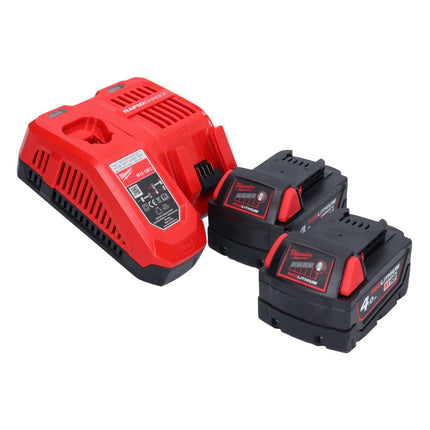 Milwaukee M18 FSAG125X-402 Akumulatorowa szlifierka kątowa 18 V 125 mm bezszczotkowa + 2x akumulator 4,0 Ah + ładowarka